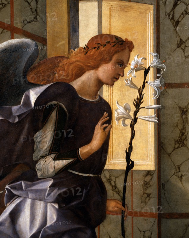 Bellini, L'Annonciation (détail)