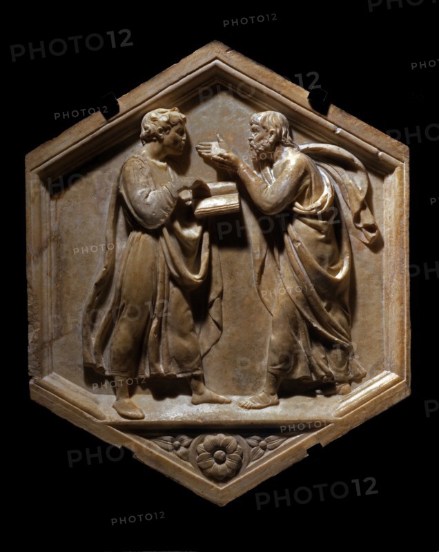 Della Robbia, Allegory of logic and dialectic