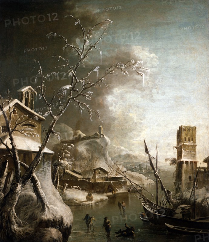 Pedone, Paysage d'hiver