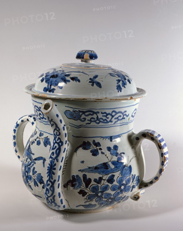 Delftware Posset Pot