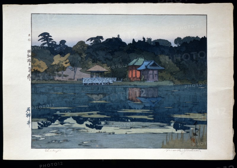 Yoshida, Shakuji lake and Temple