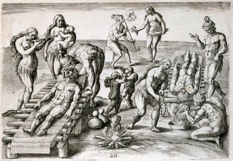 Treatment given by the indigenous populations of Florida.