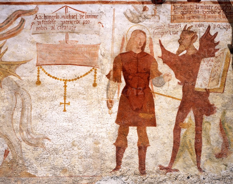Dance of Death from the San Vigilio Church, Pinzolo (Italy)