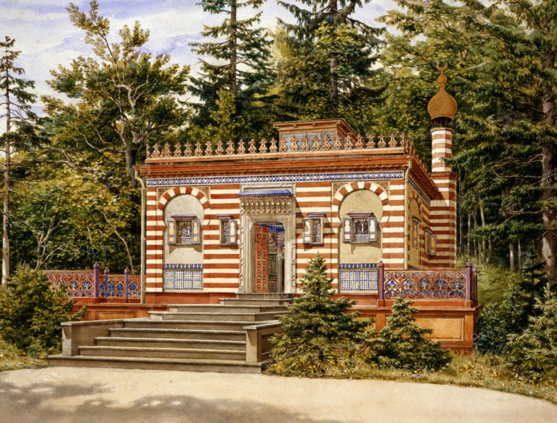 Breling, Morrocan house in the grounds of the Linderhor Palace
