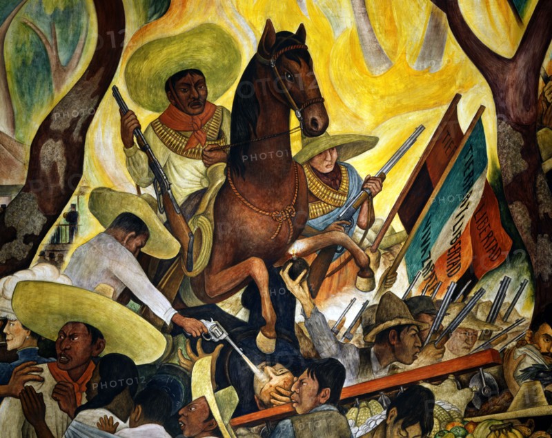 Rivera, Dream of a Sunday Afternoon in Alameda Central (detail)