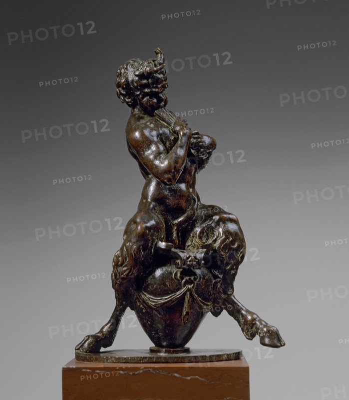 Tribolo, Satyre sat on a vase