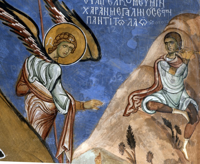 The Annunciation to the shepherds