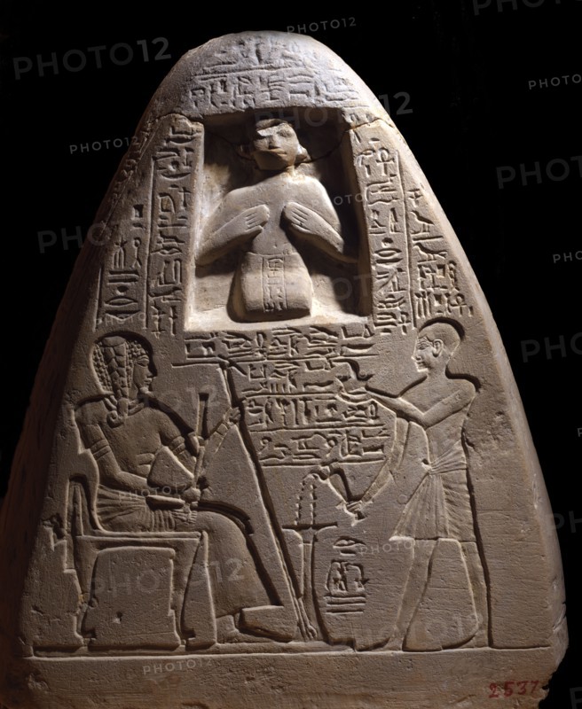 Stèle funéraire du grand prêtre Ptahmose