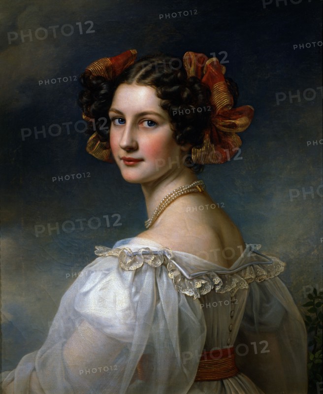 Stieler, Portrait of Auguste Strobl