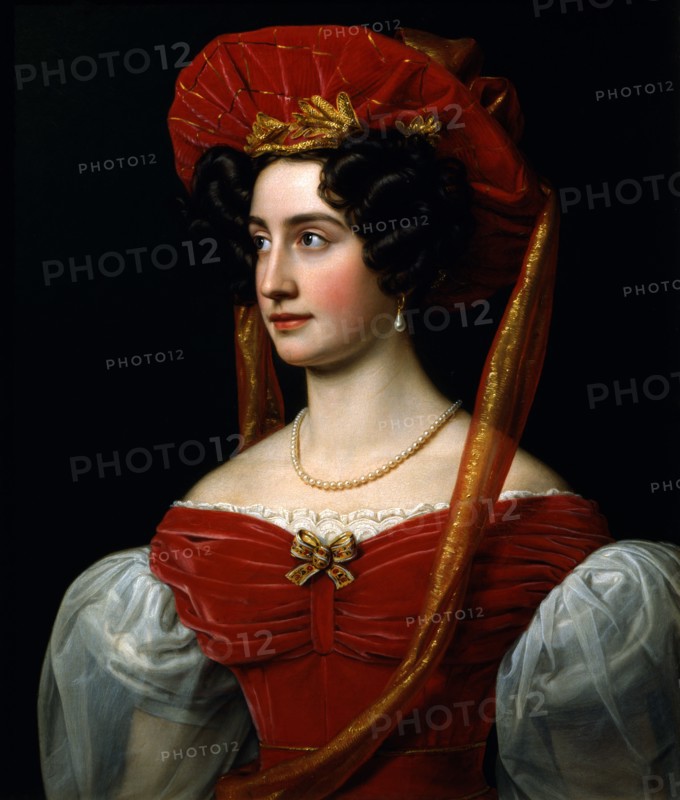 Stieler, Portrait of Isabella Grafin Tauffkirchen