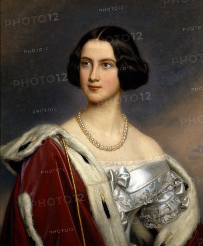 Stieler, Portrait of Marie Kronprinzessin Von Bayern
