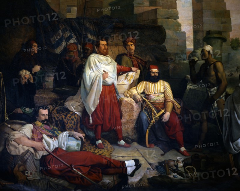 L'expédition franco-toscane en Egypte (détail)