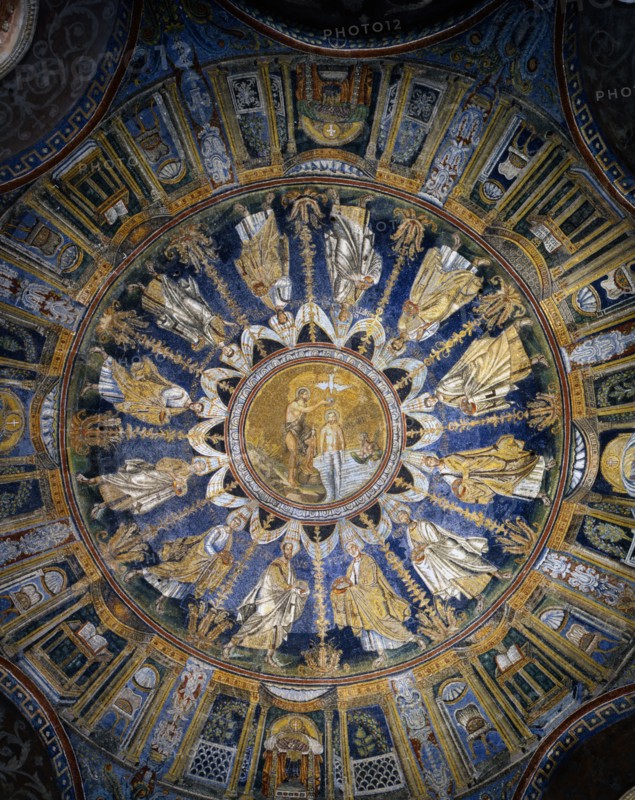 Orthodox Baptistery in Ravenna: dome