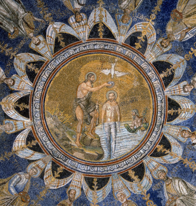 Orthodox Baptistery in Ravenna: dome