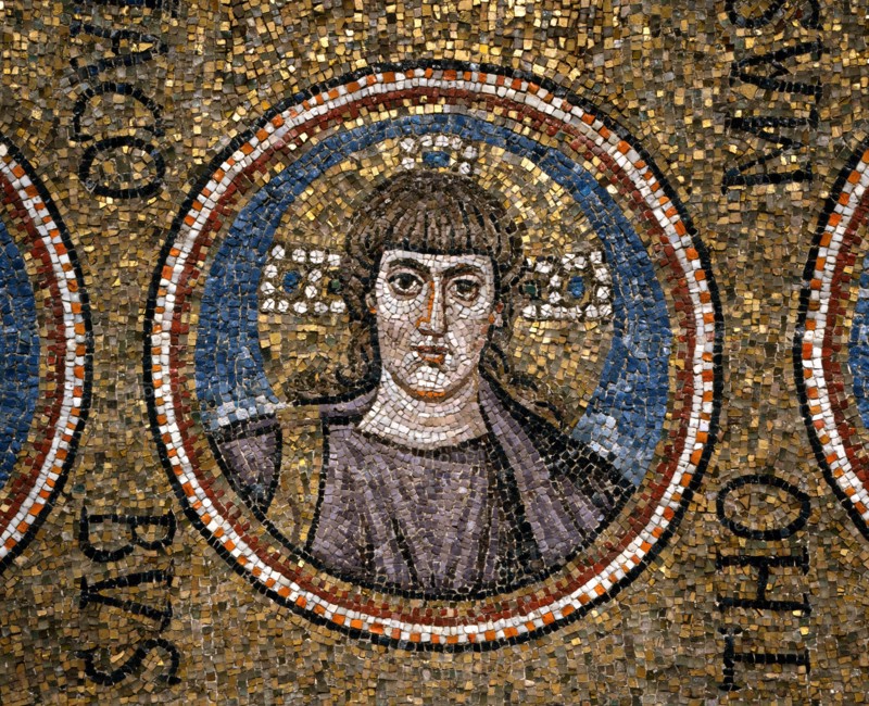 Vue intérieure de la Chapelle de l'Archevêché à Ravenne