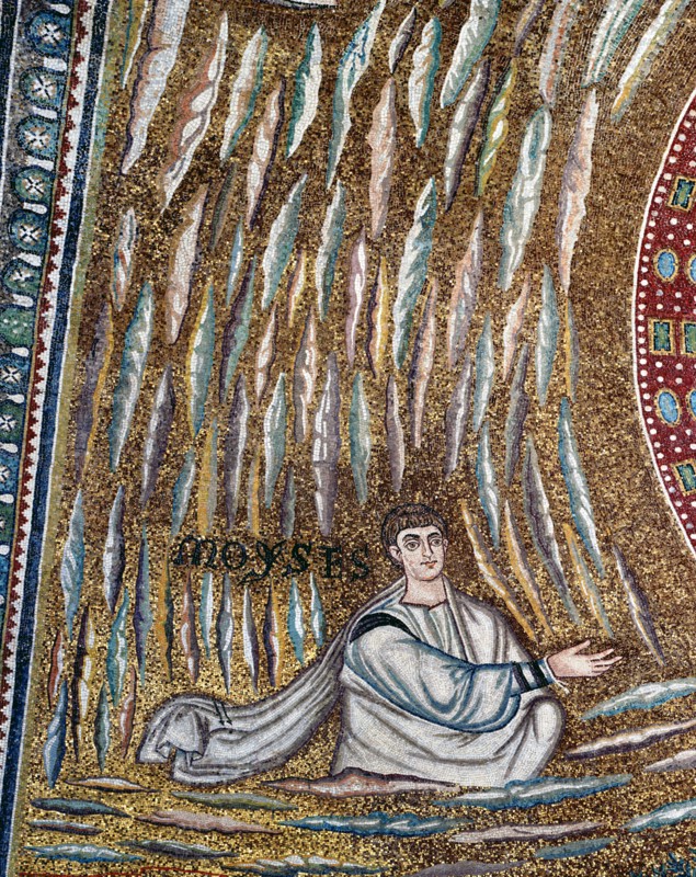 Basilica of Sant'Apollinare in Classe, Ravenna, Mosaic of the apse (detail)