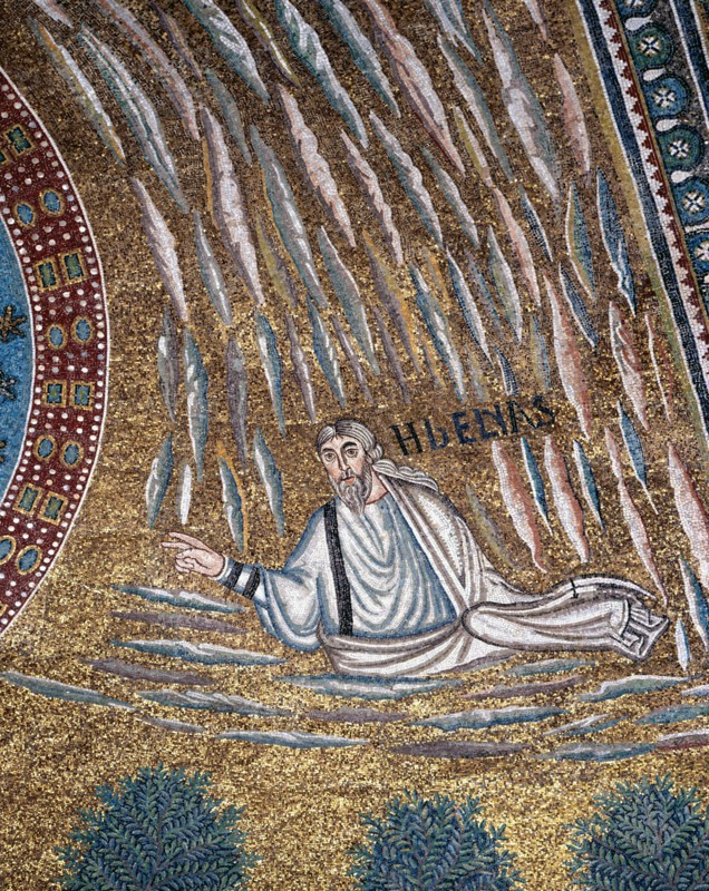 Basilique Sant'Apollinare in Classe à Ravenne, mosaïque de l'abside (détail)