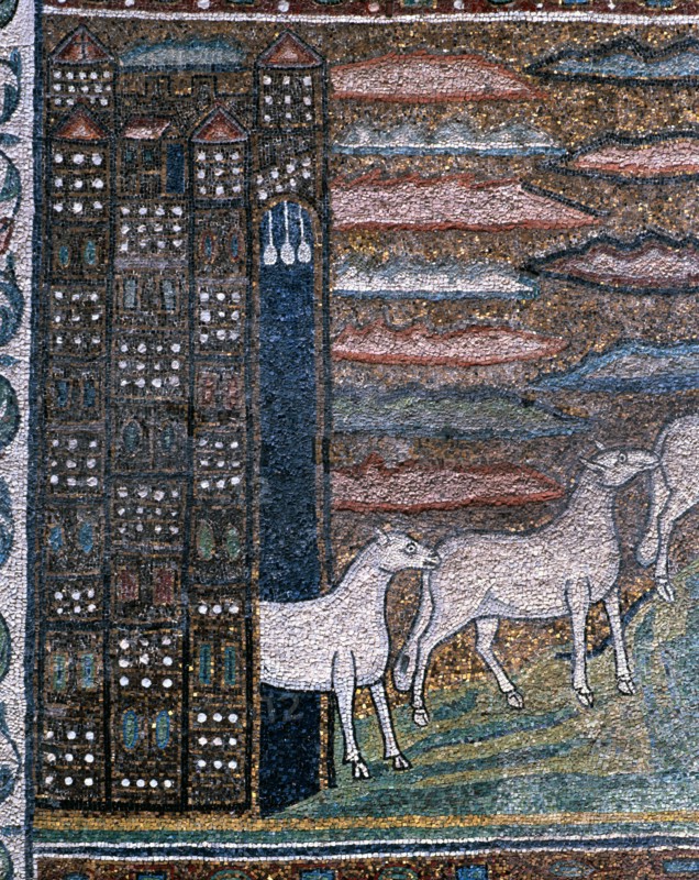 Basilique Sant'Apollinare in Classe à Ravenne, mosaïque de l'abside