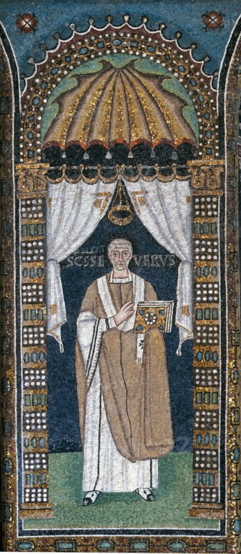 Basilique Sant'Apollinare in Classe à Ravenne, mosaïque de l'abside
