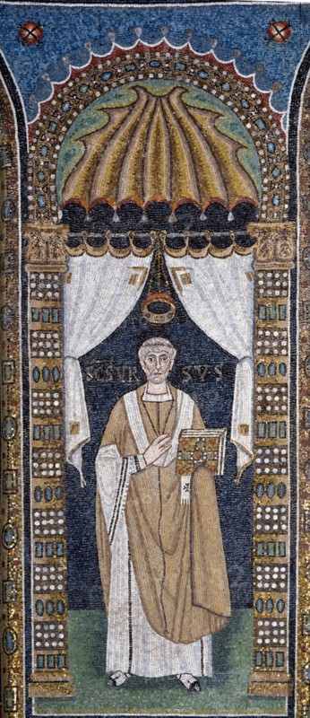 Basilique Sant'Apollinare in Classe à Ravenne, mosaïque de l'abside