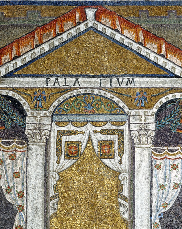 Basilica of Sant'Apollinare Nuovo, Ravenna: palace of Emperor Theoderic the Great
