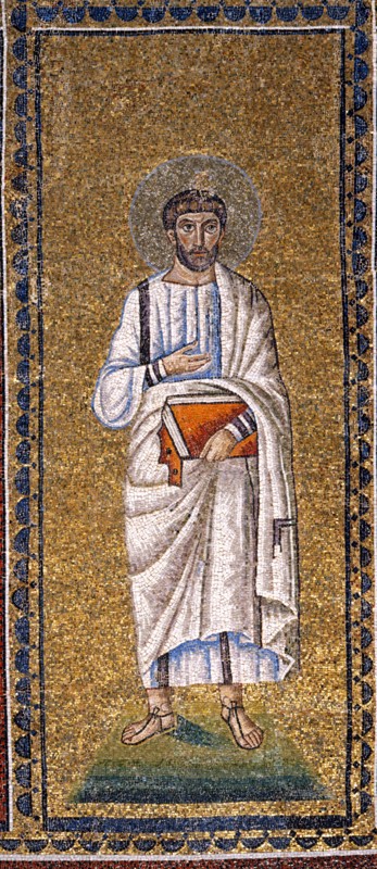 Basilique Sant'Apollinare Nuovo à Ravenne : figure de prophète