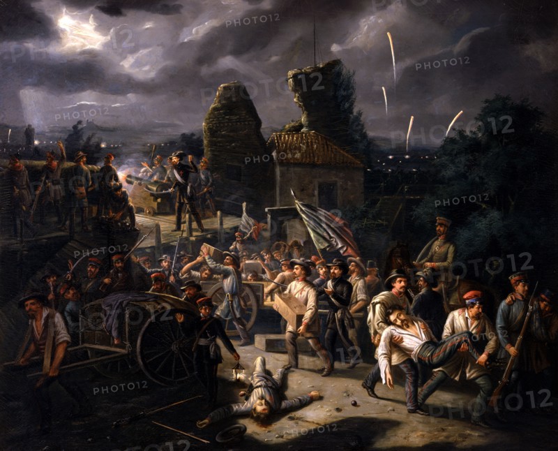Révolution de 1848. Défense et évacuation de La Rocchetta à Vicence