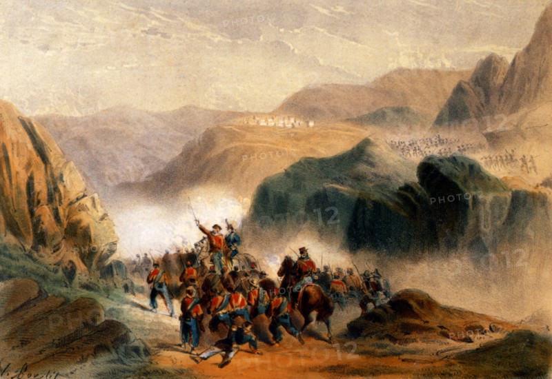 The Battle of Calatafimi, 1860