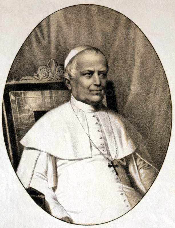 Portrait du Pape Pie IX