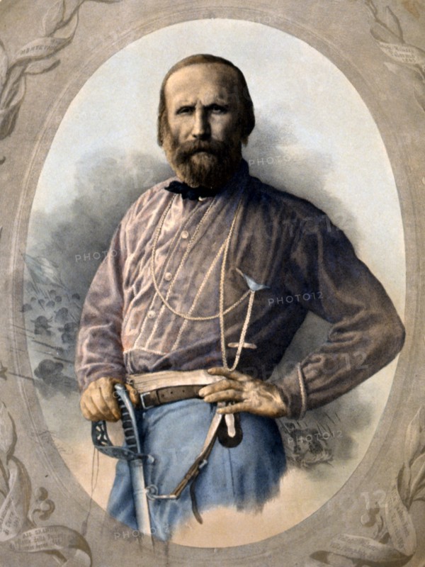 Portrait of Giuseppe Garibaldi