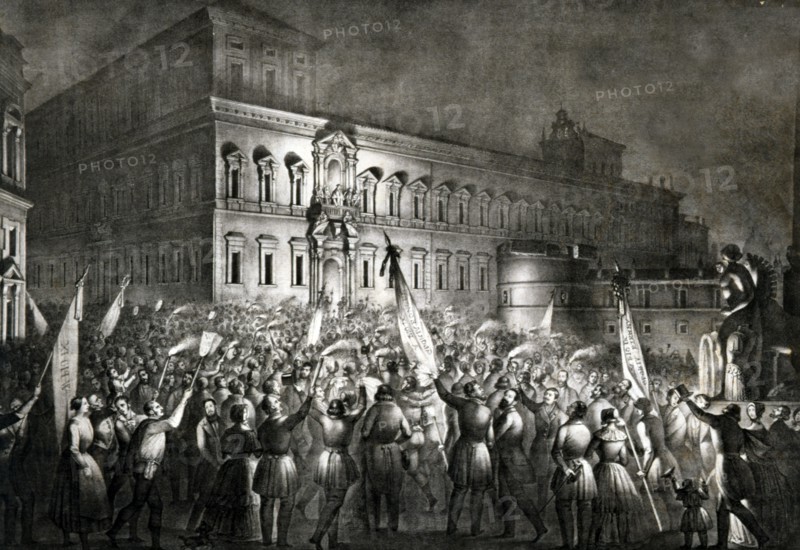 Election du Pape Pie IX le 16 Juillet 1846