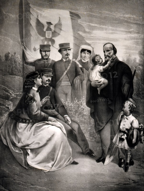 Giuseppe Garibaldi's family