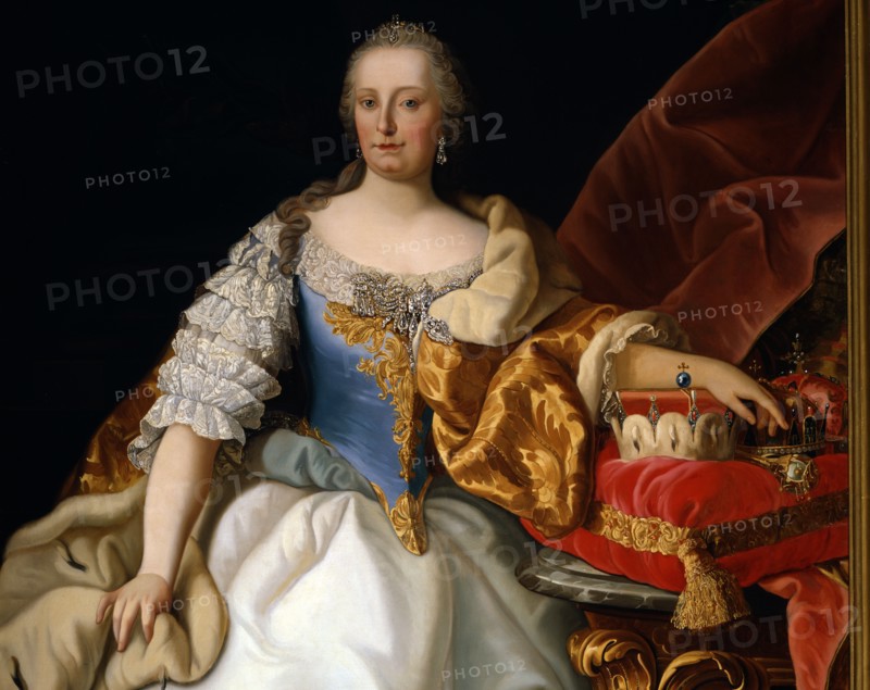Portrait of Marie-Therese, Austrian Empress (detail)