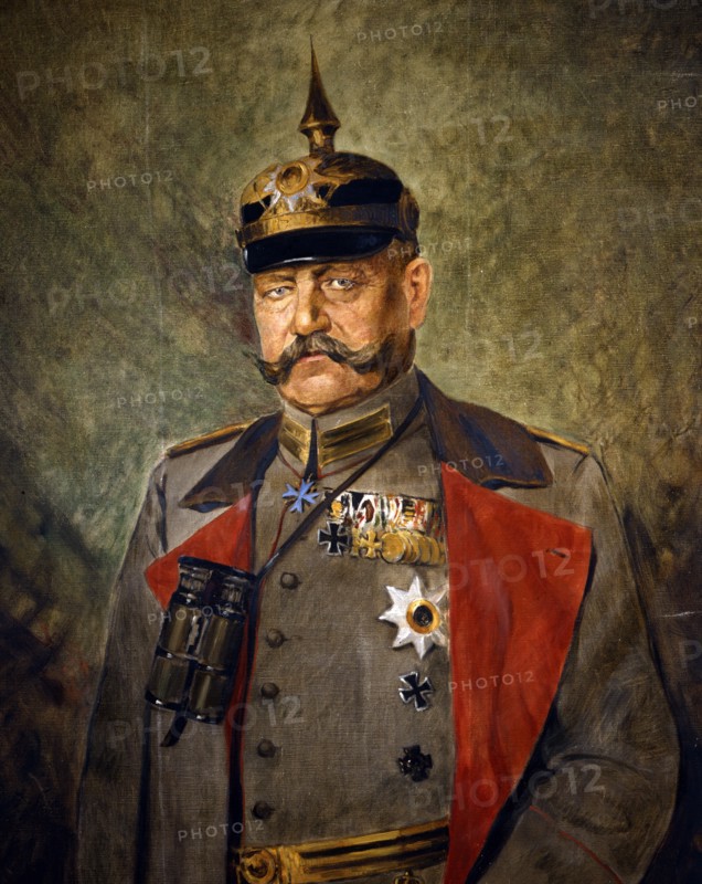 Portrait du général Paul Von Hindenburg