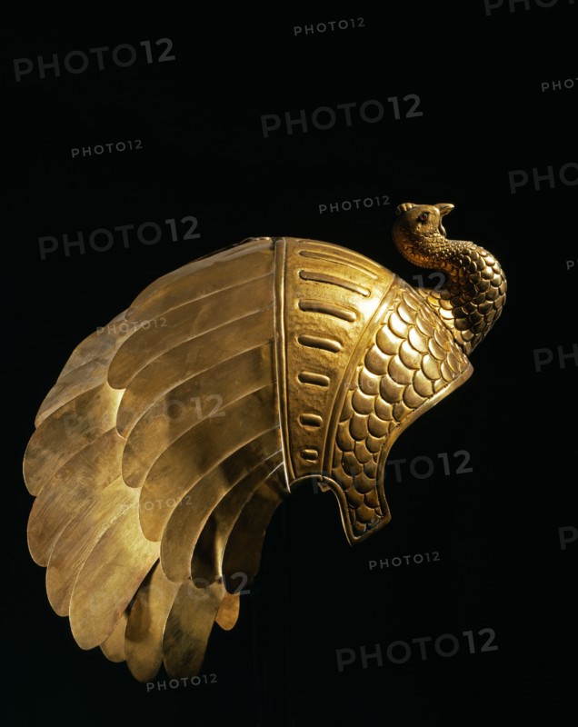 Egyptian style headgear for Sofronia Stibbert's costume