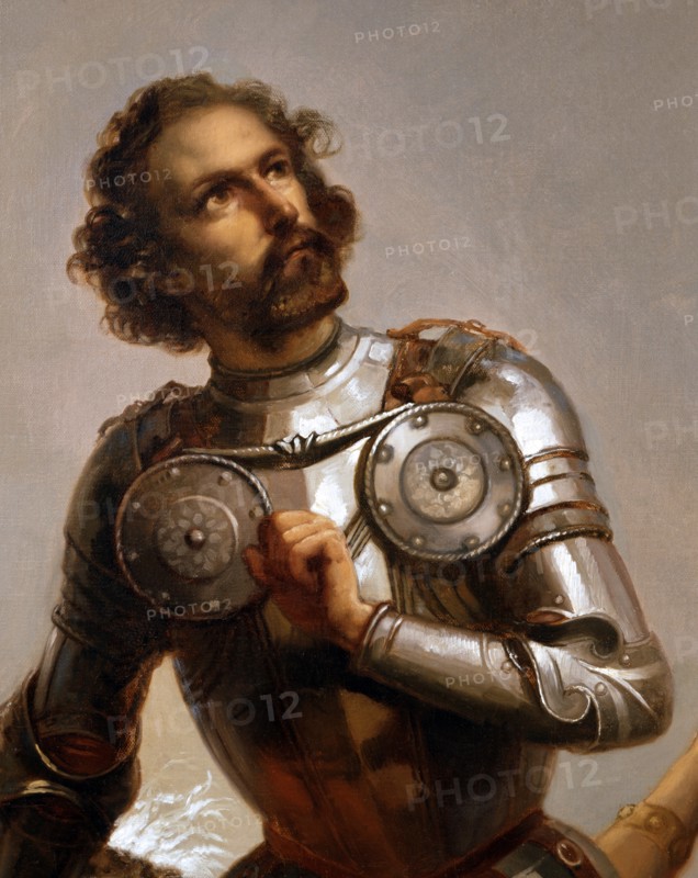 Portrait of Hernan Cortes