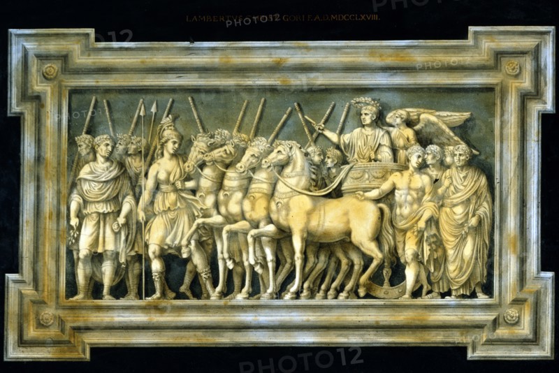 Scagliola table top (detail)