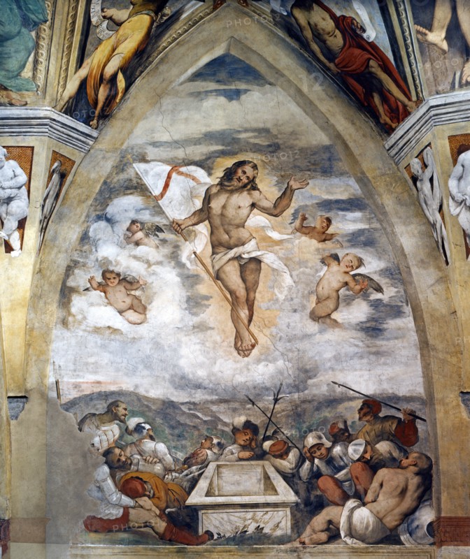 Il Romanino, La Résurrection