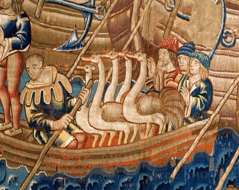 L'expédition de Vasco de Gama à Calicut (détail)