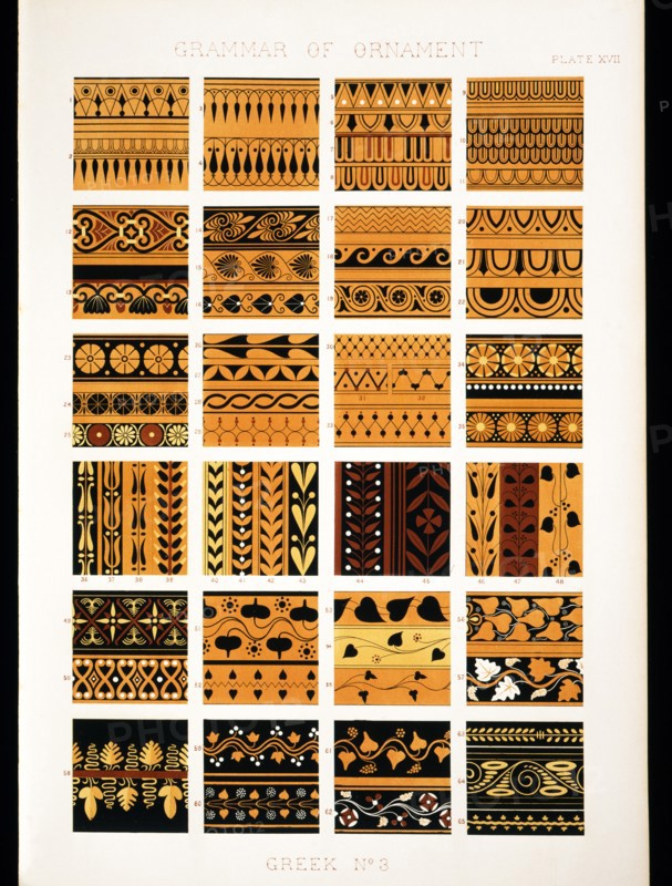 Ornaments from Ancient Greece, by Owen Jones