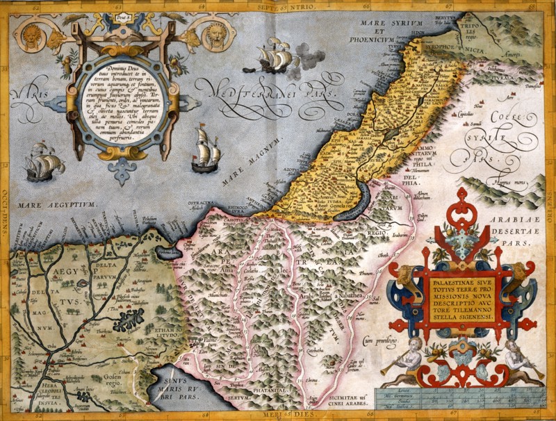 Theatrum Orbis Terrarum : Palestine et Terre promise