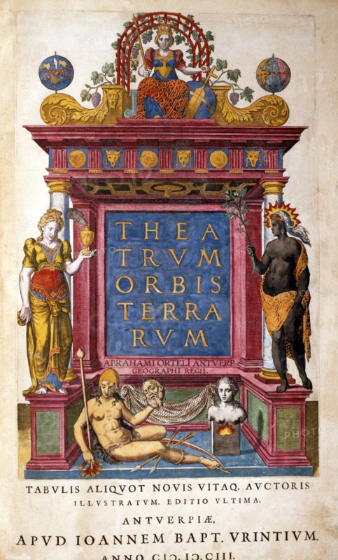 Theatrum Orbis Terrarum, frontispice