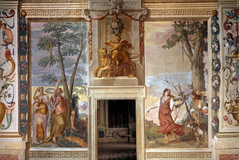 Giulio Carpioni, Room of the. Pastor Fido.