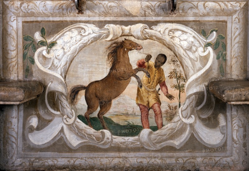 Giulio Carpioni, Dompteur de chevaux