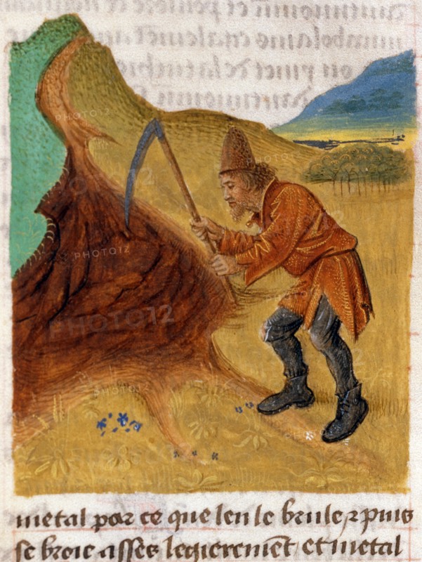 "Tractatus De Diversis Herbis", La recherche des métaux dans les montagnes