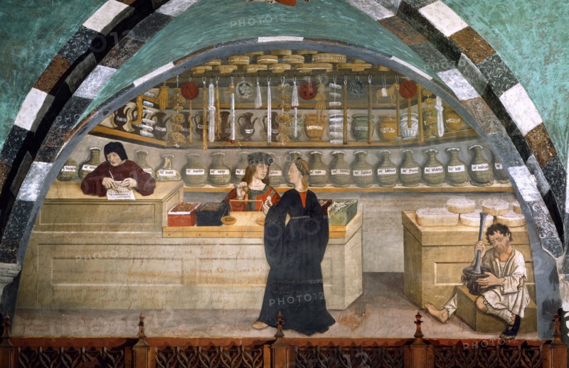 Fresco, Pharmacy Interior