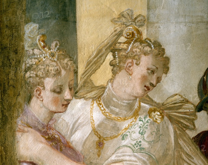 Giovanni Battista Zelotti, La supplique de Sophonisbe à Massinissa (détail)