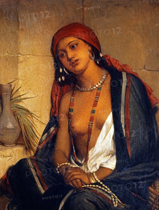 Portaels, Oriental Woman, or Arab Slave