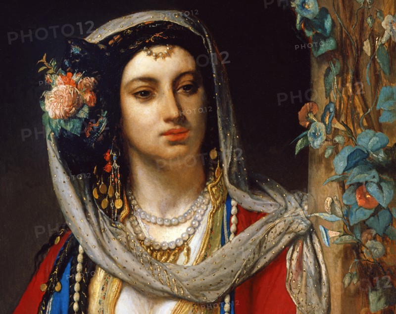 Portaels, Jewish woman from Cairo (detail)
