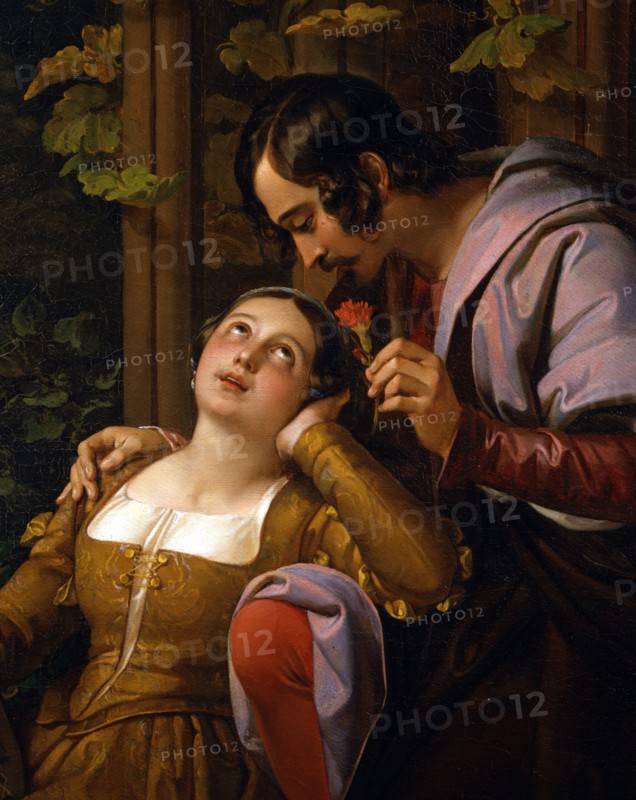 Podesti, Les narrateurs du Decameron (détail)